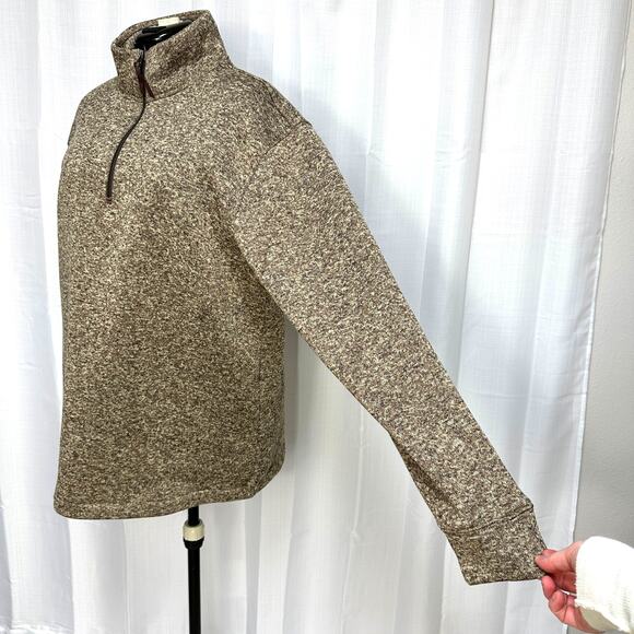 Old Navy Men's Fleece 1/4 Zip Funnel Neck Pullover Cozy East Coast Prep Sz: XLT - Picture 2 of 10